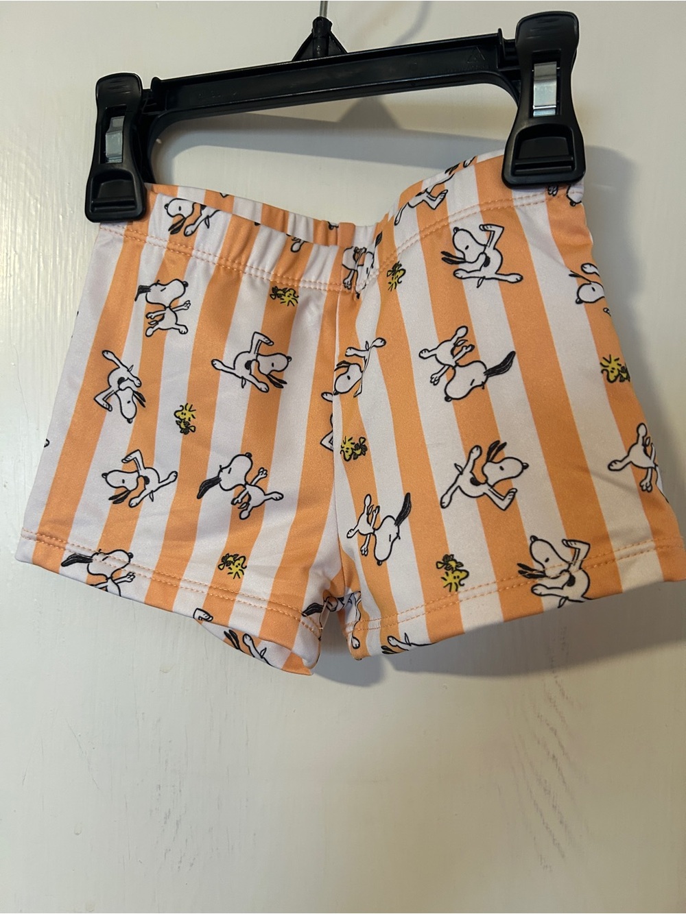 Zara x Peanuts Striped Snoopy Swim Shorts